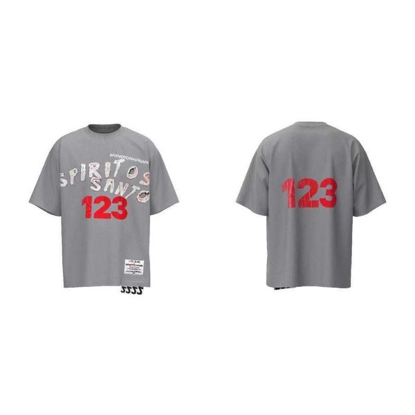 

hellstar university t-shirt trendy hip-hop rapper graffiti print short sleeves t shirts cotton man vintage t-shirts summer loose 223, White;black