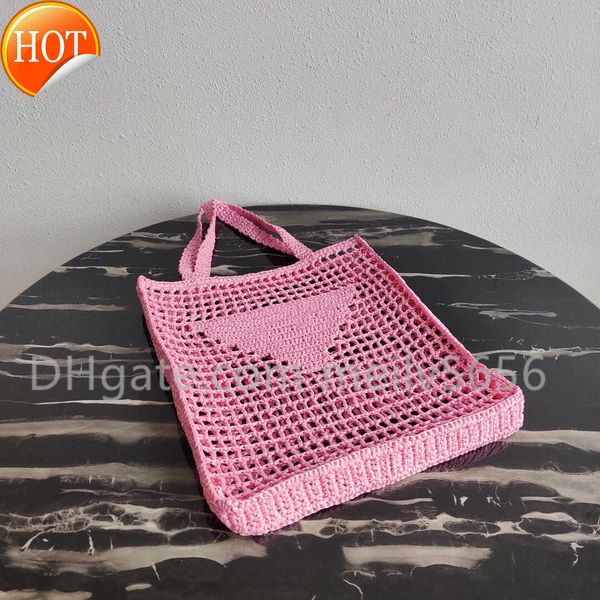 

famous designer fashion cool style totes casual beach bags straw weaving handbags shopping bags shoulder evening packages