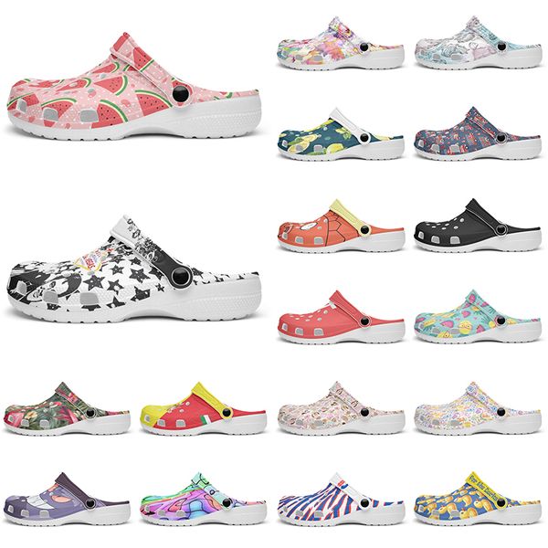 

Customized clean exquisite fashionable comfortable beautiful Diy shoes for men and women's indoor slippers 103545