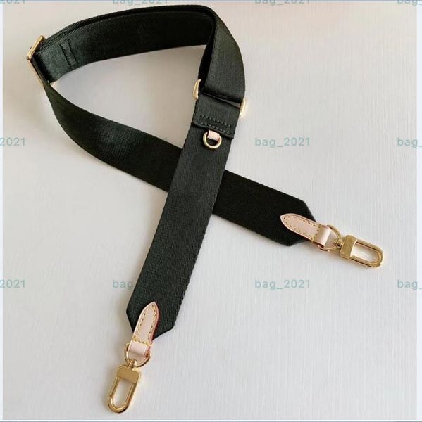 

enough stock brand designer bag strap for women 70 to 120 cm crossbody bags belt straps fashion shoulder purse, Black