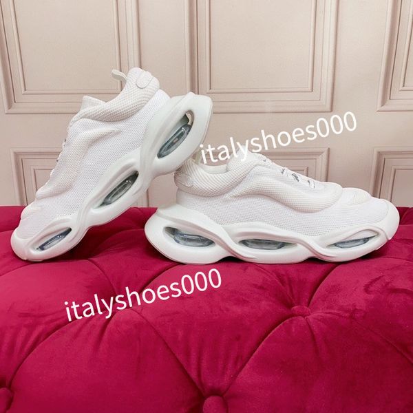 

new mens fashion sports shoes white rainbow heel trainer men casual runner sneakers outdoor2023, Black