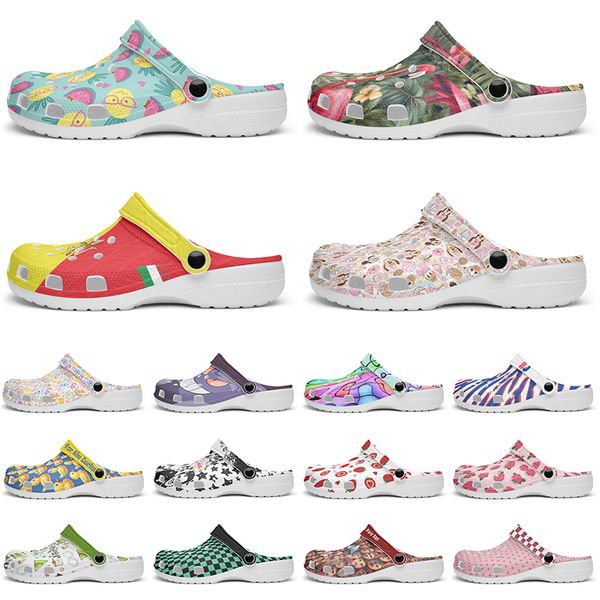 

Customized precious exquisite comfortable clean lovely Diy shoes for men and women's indoor slippers 104718
