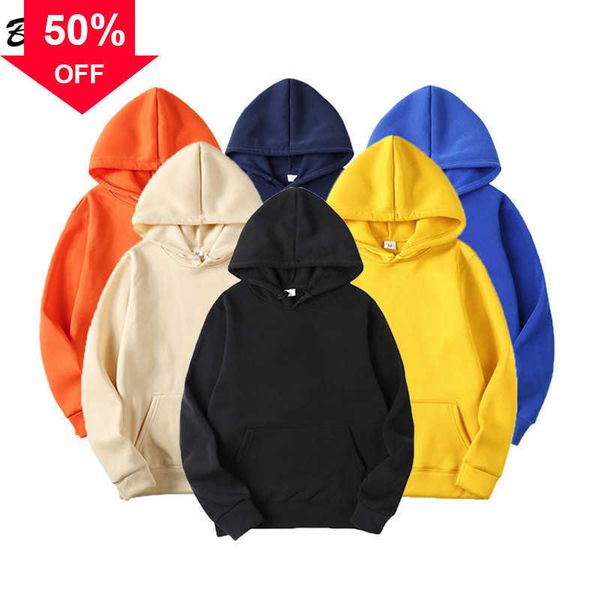 

men's hoodies sweatshirts bolubao fashion brand spring autumn style casual solid color sweatshirt s to 2xl size, Black