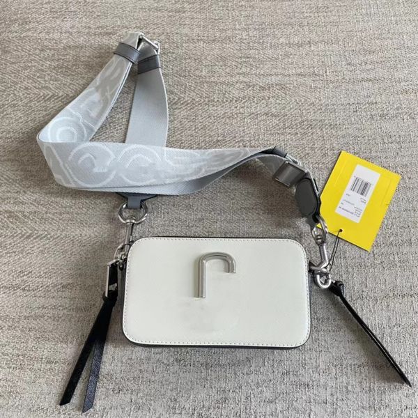 

the snapssmall camera style bag leather designer bags dual zip closure crossbody women removable and adjustable webbing strap shoulder bag p