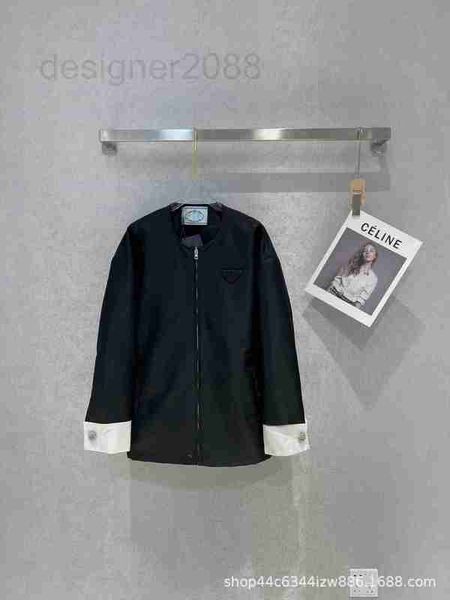 

women's jackets designer round neck jacket high-quality ceiling fgco, Black;brown