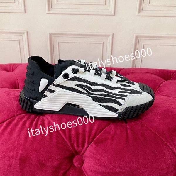 

mens fashion sports shoes white rainbow heel trainer women casual runner sneakers outdoor, Black