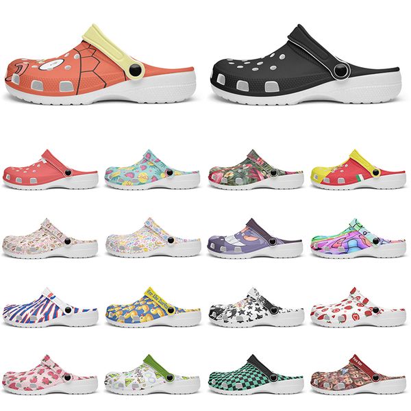 

Customized precious exquisite fashionable clean lovely Diy shoes for men and women's indoor slippers 105114