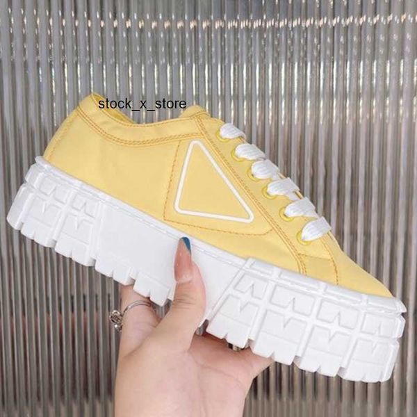 

fashion ladies platform shoes summer breathable sports runway womens designer casual style matching nylon sneakers non-slip sole 50mm, Black