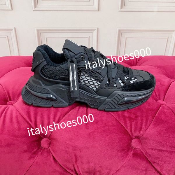 

2023r sneakers mens casual shoes platform loafers trainers triangle shoes black leather shoes