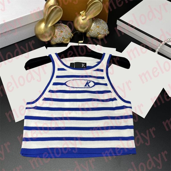 

tank stripe t shirts summer womens short knitted vest letter print tight sport vests, Black