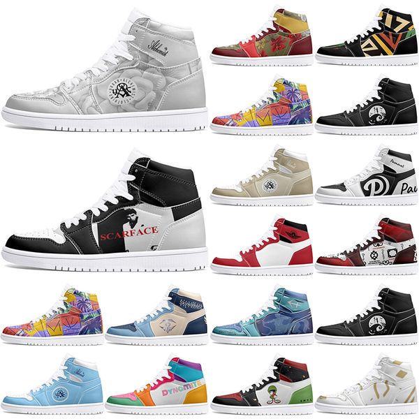 

winter autumn Customized Shoes 1s DIY shoes Basketball Shoes damping Men's 1 Women's 1 Anime Customized Sports Shoes Outdoor sports Shoes