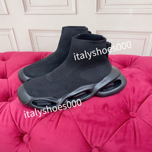 

men designer sports shoes white rainbow heel trainer men casual runner sneakers outdoor2023, Black