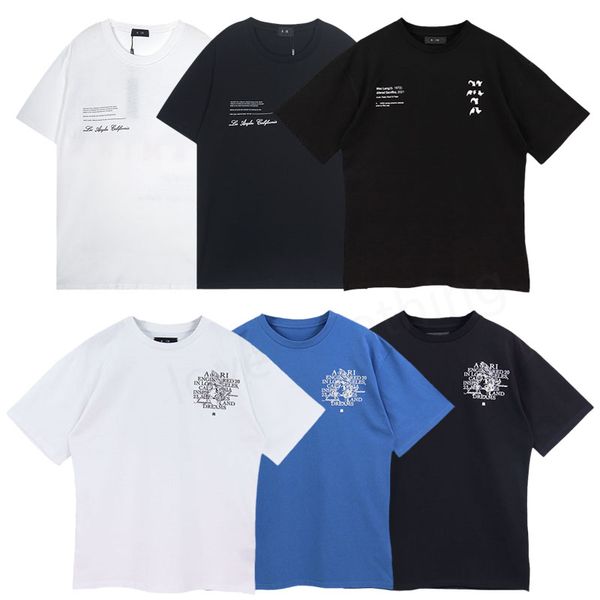 

mens women t shirts designer short sleeve summer fashion streetwear loose tide cottons letter print luxurys clothing size s-xl, White;black