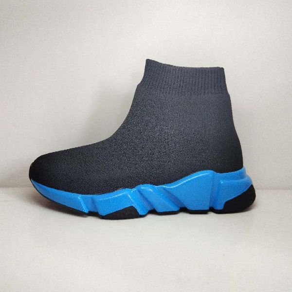 

2023 kids sock shoes classic children's casual shoes for boys and girls outdoor sports athletic sneakers shoe size 24-35, Black