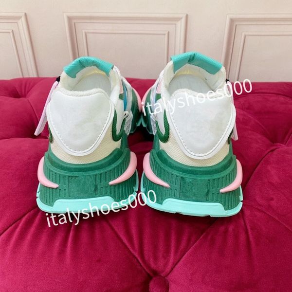 

women fashion sports shoes black white rainbow heel trainer womens casual runner sneakers outdoor2023