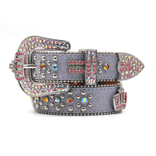 

bb belt designer belt simon new bb belt crown crystal headmens belt for women shiny diamond belts black on black blue white multicolour with, Black;brown