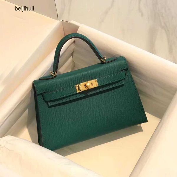 

hermm kily designer handbags high end palm print mini second generation leather women s cow one shoulder carrying messenger, Black