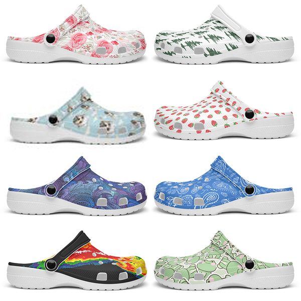 

Customized clean exquisite fashionable comfortable beautiful Diy shoes for men and women's indoor slippers 103796