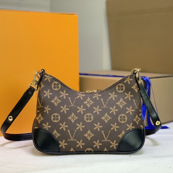 

mirror quality m45832 boulogne clutch bags louvis pochette luxury tote bag genuine leather women purse mens designer bag gold chain handbag