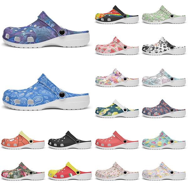 

Customized clean exquisite fashionable comfortable beautiful Diy shoes for men and women's indoor slippers 103514