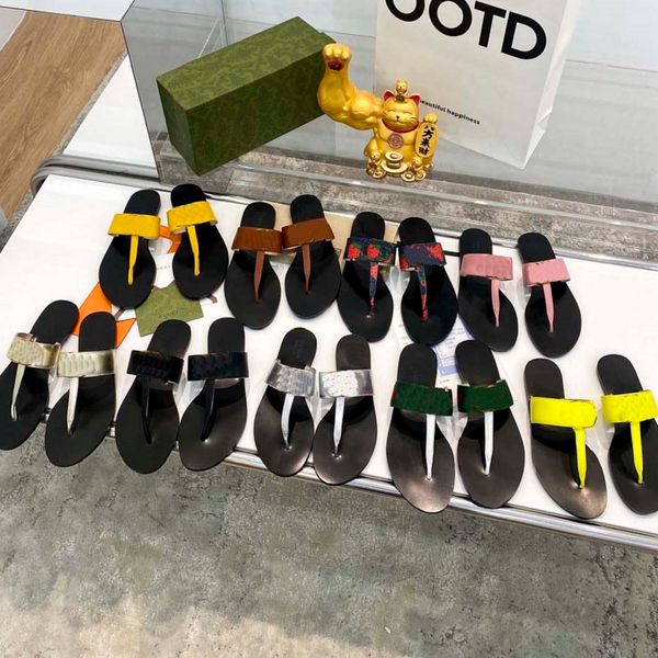 

womens ggity slippers women slides slipper summer sandals luxurys designers real lather platform sandal flats fashion old flower shoes ladie, Black