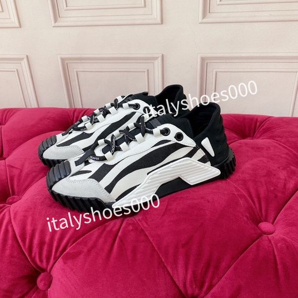 

mens fashion sports shoes white rainbow heel trainer women casual runner sneakers outdoor2023, Black