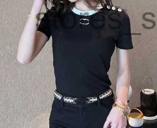 

women's t-shirt designerwomens designer t shirts for women t shirt with letter and dot fashion embroidered letters summer short sleeved, White