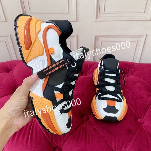 

new womens fashion sports shoes black rainbow heel trainer womens casual runner sneakers outdoor2023