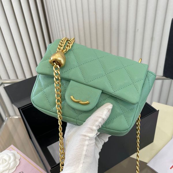 

women mini classic flap bag quilted designer tote real leather gold heart adjustable buckle chain crossbody shoulder handbags lipstick card