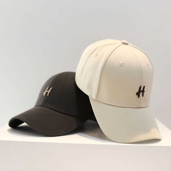 

2023 new hard-sunshade baseball hat for men and women korean version fashionable face small sun hat can be used with street cap, Blue;gray