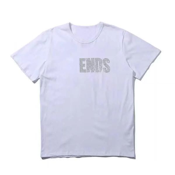 

womens designer t shirt hip hop women friends cotton short sleeve big v mens tees size s-xl wah, White
