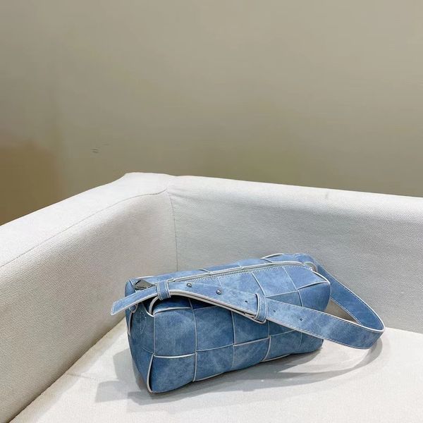 

lady cowboy woven handbags for women 2023 new designer messenger bags luxury brand crossbody bag soft leather shoulder bag