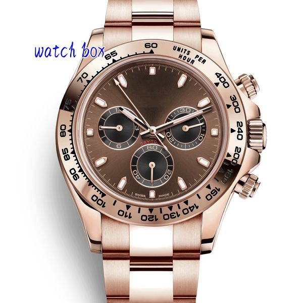 

luxury fashion mens watch designer watch automatic mechanical 40mm watch stainless steel strap outdoor sports watch sapphire senior party hu, Slivery;brown