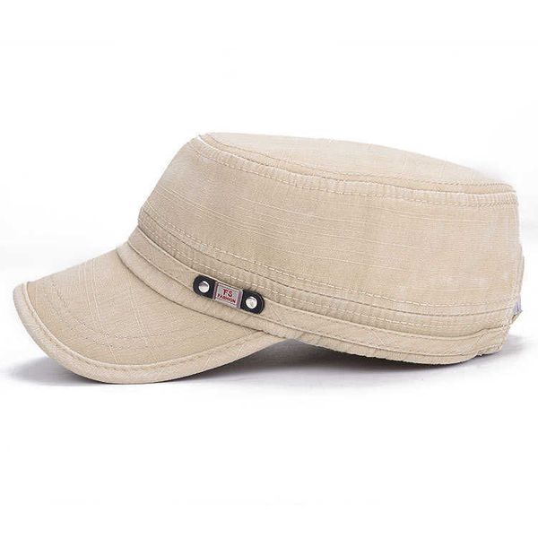 

zhen yueqi korean fashion flat hat for men's spring new adjustable sunvisor hat made from old washable hat, Blue;gray