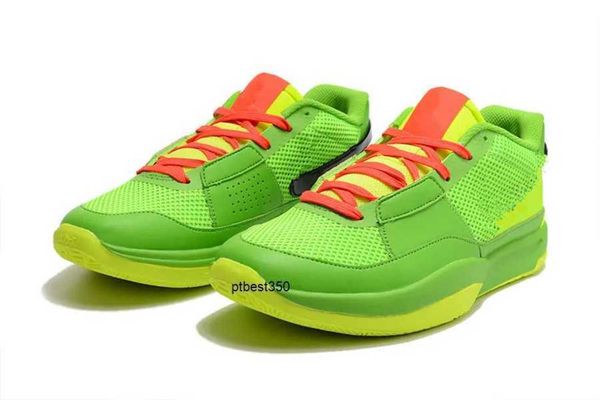 

day ja morant 1 grinch shoes first one signature scratch men women sneakers for sale mismatch midnight phantom discount training shoes weki, Black