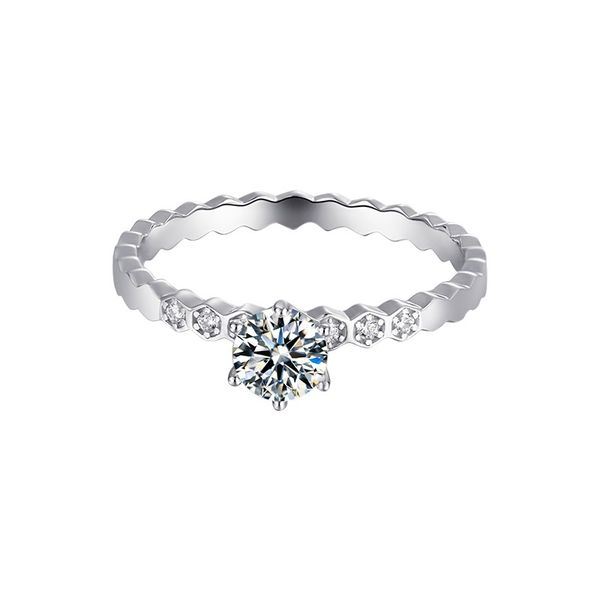 

designer rings 925 silver ring red moissanite ring luxury ring engagement ring for women girlfriend wedding ring 0.5ct moissanite 5mm ring m, Golden;silver