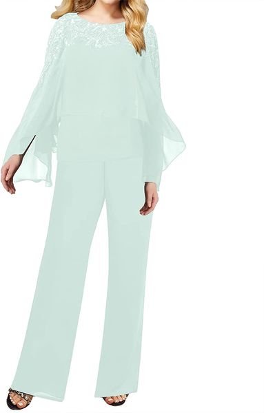 

mother of the bride pants suits for wedding chiffon mother outfit long formal evening gowns, Red;black