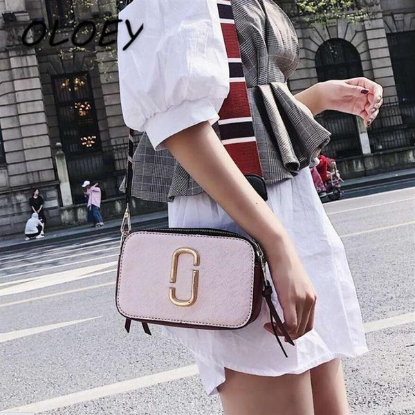 

pu leather messenger shoulder bags fashion women hand-bags simple design crossbody zipper girl with two tapes292s