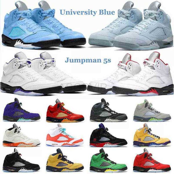 

men basketball shoes 5 5s jumpman mens sneakers university blue concord bluebird anthracite oreo fire red trainers outdoor sports sneaker
