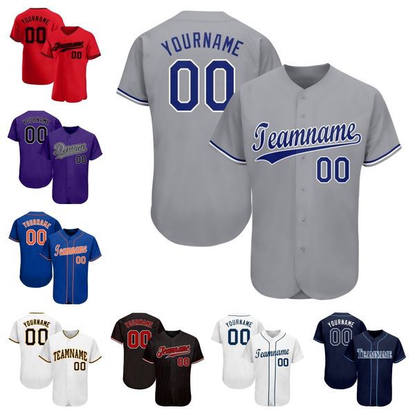

custom baseball jersey button down fashion uniform stitched/printed personalized name and number plus size for men women youth, Black