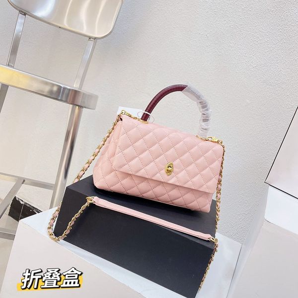 

ladies designer bag noble elegant appearance of classic quality fabric practical durable original box purse clutch shoulder messenger handba