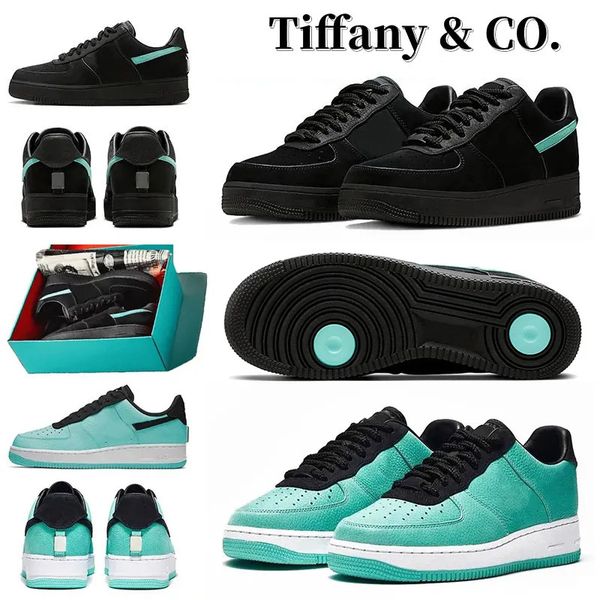 

tiffany 1 low mens running shoes sneaker black blue multi color dz1382-001 platform shoe men women trainers sports sneakers size 36-45