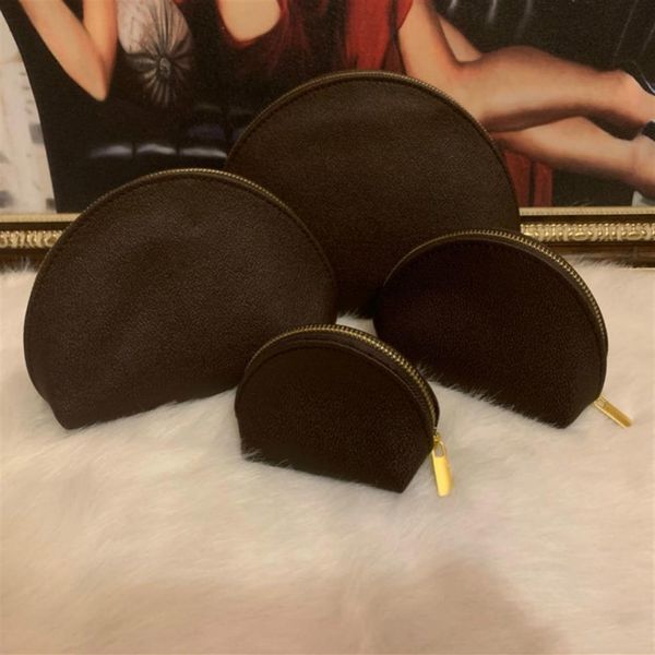 

4pcs set women cosmetic bags famous makeup designer travel pouch make up bag ladies cluch purses organizador toiletry206z, Red;black