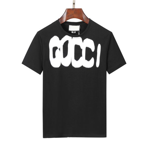 

summer mens designers t shirt man womens tshirt with europe letters print short sleeves shirts men loose oversize luxury street tees loose t, White;black