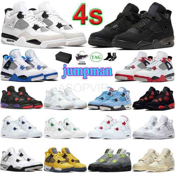 

with box jumpman basketball shoes 4 4s red thunder sail black cat white oreo pure money infrared zen master metallic purple cool grey cactus