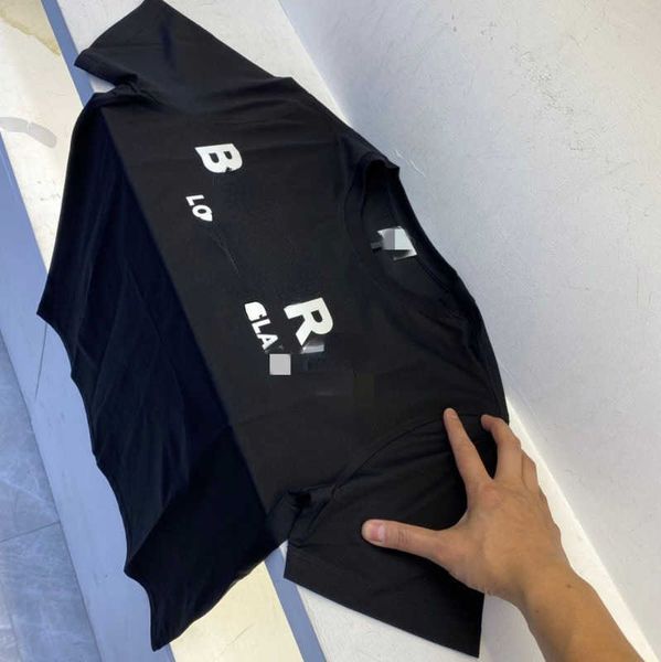 

mens t-shirts designer fashion t-shirt with letters casual summer short sleeve man tee, White;black