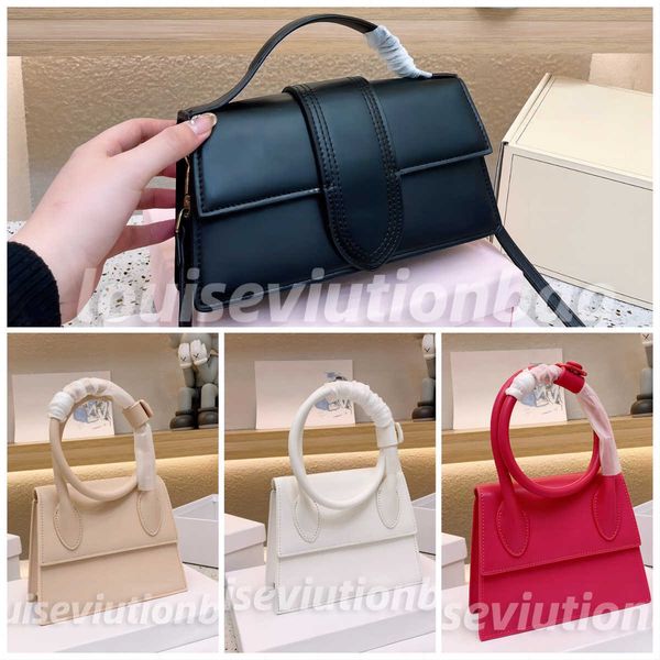 

luxury designer shoulder bag crossbody bags handbags totes jaquem le bambino baguette fashion leather envelope flap womens mens clutch handb