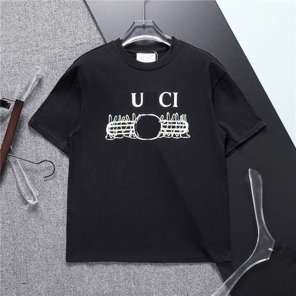 

summer mens women t shirt new fashion tshirts with letters breathable short sleeve mens with flowers tee shirts wholesale #003, White;black