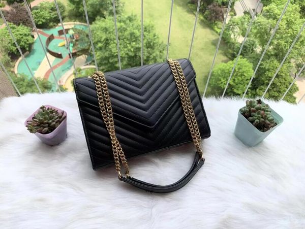 

2023designer bag women caviar bags handbags shoulder bags tote bagg black calfskin classic diagonal stripes quilted chains double flap mediu