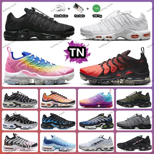 

tn plus toggle utility running shoes for men black reflective triple white with red-to-black gradients pink spell fuchsia dream icons mens t